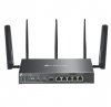 TP-LINK Brama sieciowa gigabitowa ER706WP-4G Omada 4G+ Cat6 AX3000 VPN 4-Port PoE+ 1× Gigabit SFP WAN/LAN, 1× Gigabit RJ45 WAN, 